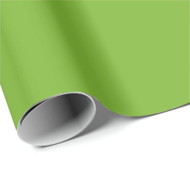 Grün Geschenkpapier (Rolleneckpunkt)