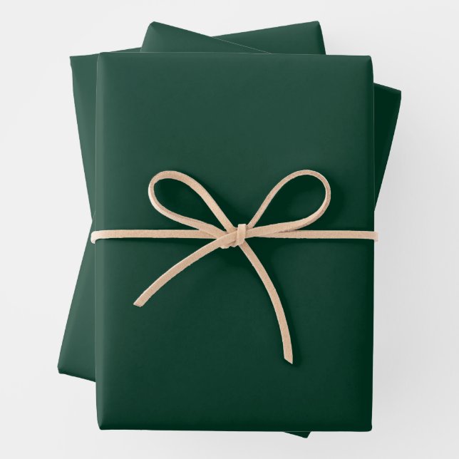 Grün Geschenkpapier Set (Beispiel)