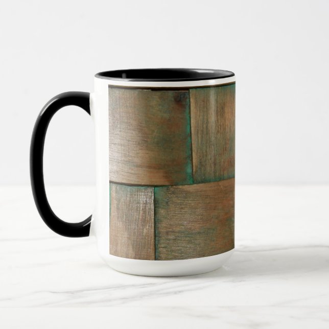 grün glänzend tasse (Links)