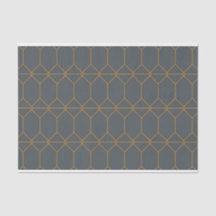 Grün, goldfarben, einfach, Retro, elegante Abbildu Seidenpapier
