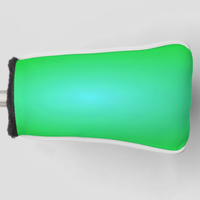 Grün Golf Headcover (Vorderseite)