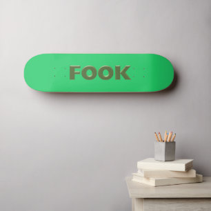 Grün grüne Skateboard