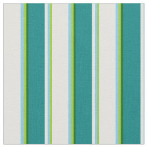 Grün, Himblau, leicht Cyan, Aquamarin und dunkelgr Stoff