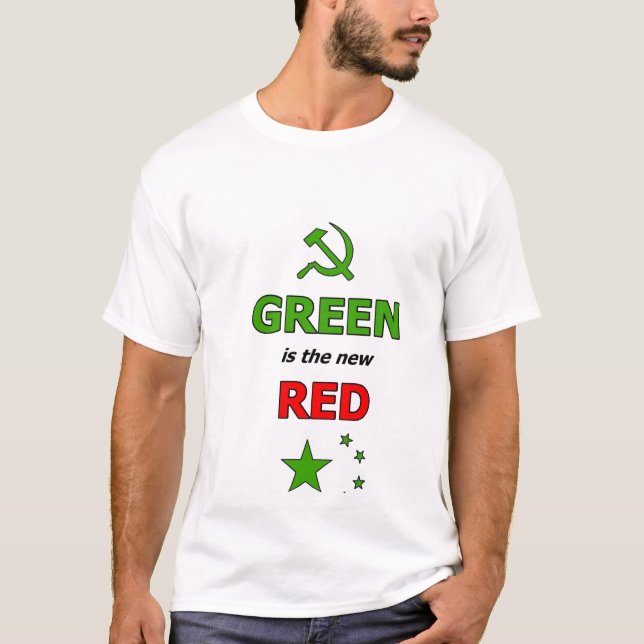 Grün ist das neue Rot T-Shirt (Vorderseite)