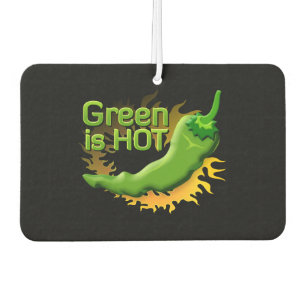 Grün ist HOT Autolufterfrischer