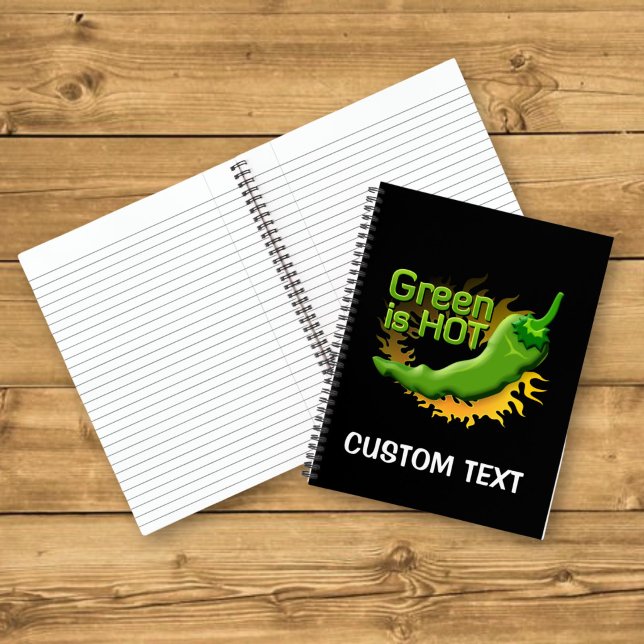 Grün ist HOT Notizbuch (Von Creator hochgeladen)