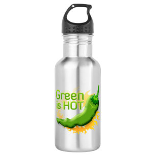Grün ist HOT Trinkflasche