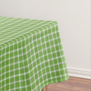 Grün Kariert Tischdecke