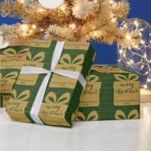 Grün kariertes Weihnachtsfestmuster - 