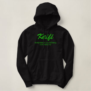 Grün Keifi Internet Clothing Company Bestickter Hoodie