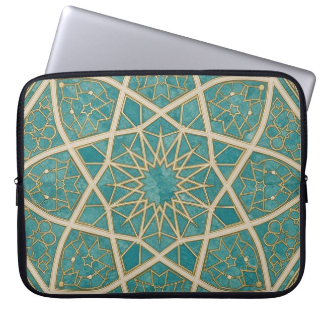 grün königlich laptopschutzhülle (Vorderseite)