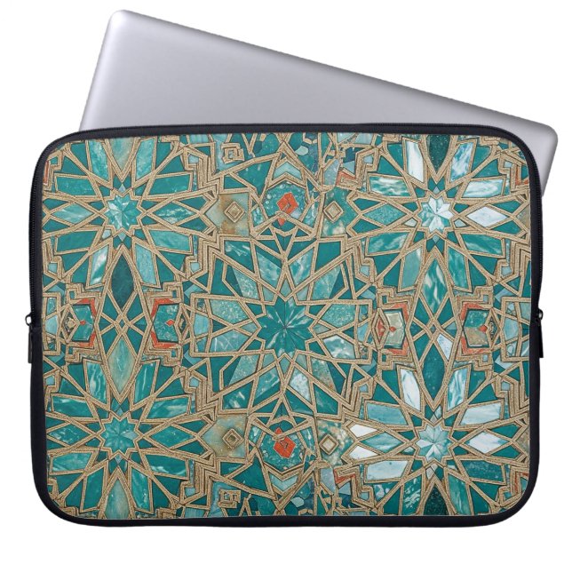 grün königlich laptopschutzhülle (Vorderseite)