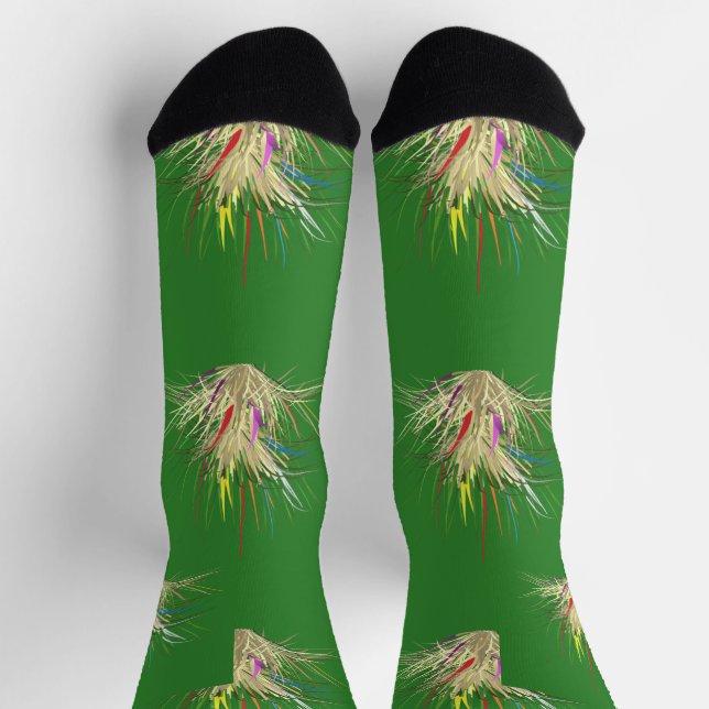 Grün lasse dich als natürlich socken (Oben)