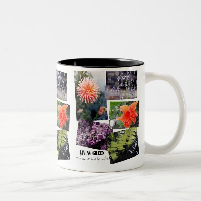Grün leben zweifarbige tasse (Rechts)