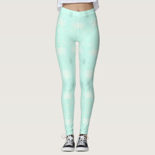 grün leggings