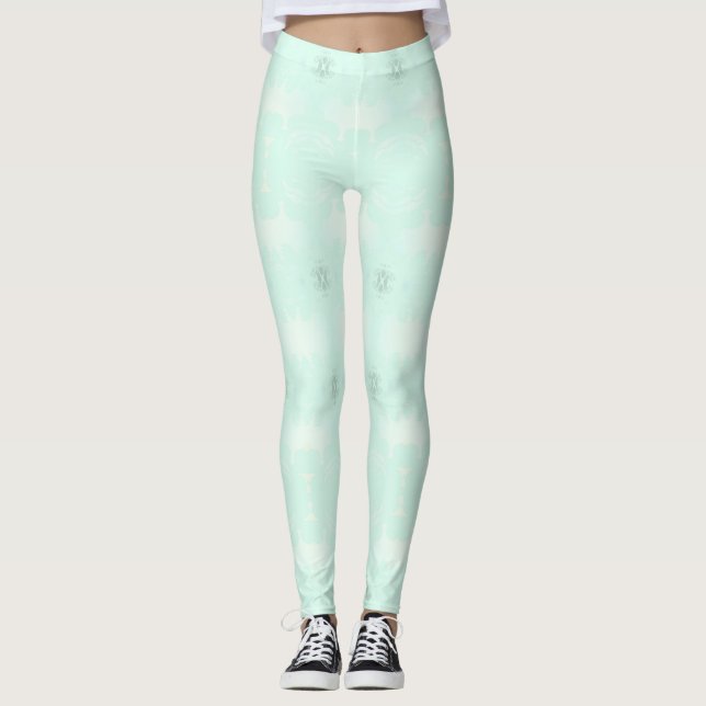 grün leggings (Vorderseite)
