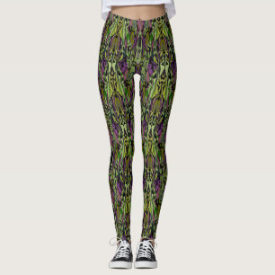 Grün- Leggings mit mehreren Farben