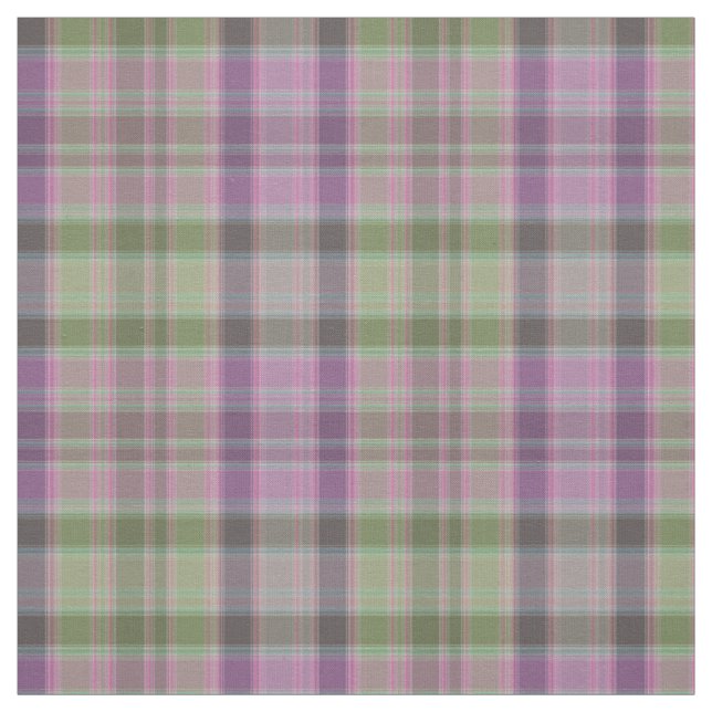 Grün, lila klassischer Tartan. Stoff (Muster)