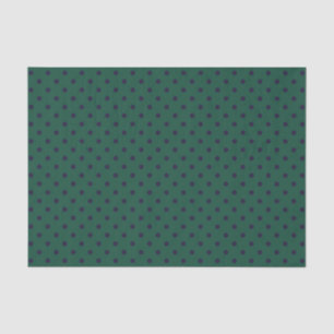Grün + Lila Punkte (Groß) Tissue-Papier Seidenpapier