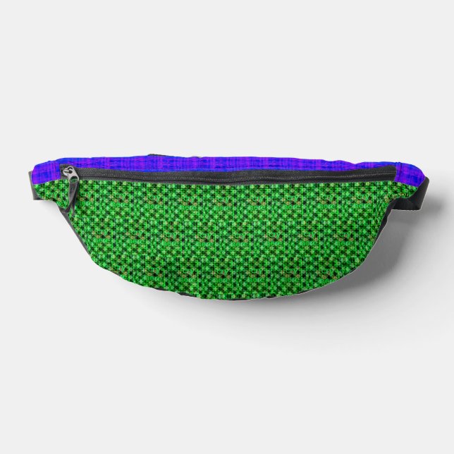 Grün/Lila schreien, Bauchtasche (Ablage )