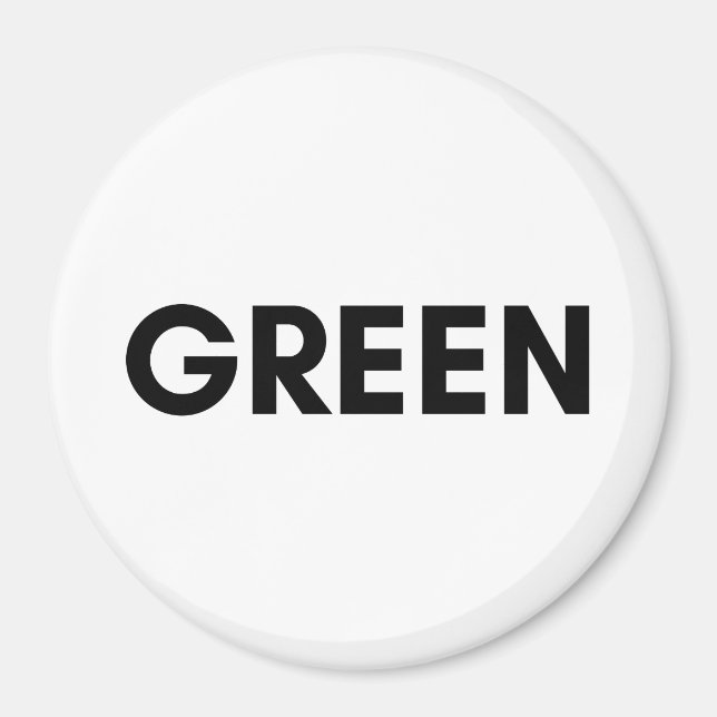 grün magnet (Vorne)