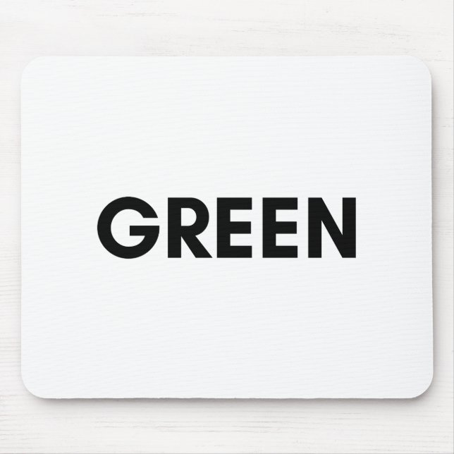 grün mousepad (Vorne)
