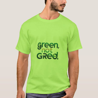 Grün nicht gereiht T-Shirt