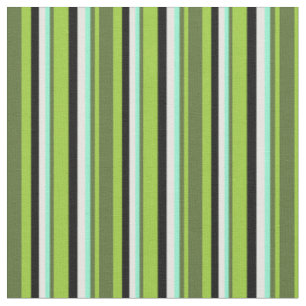 Grün, Olive Green, Aquamarine, Minzcreme und Schwa Stoff