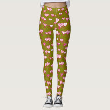 Grün rosa Tanzherzen LOving Paare Valentine