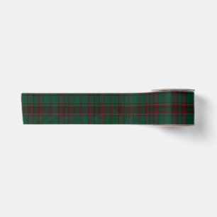 Grün-rote Tartan-Karo-Schleife Satinband