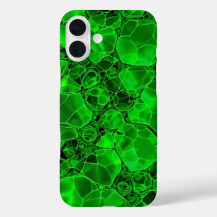 Grün&Schwarz iPhone 16 Plus Hülle