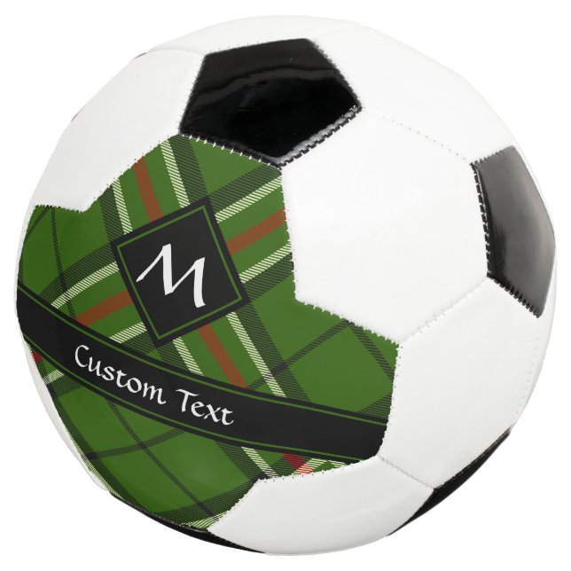 Grün, Schwarz, Rot und Weiß Fußball (Dreiviertel)