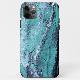 Grün Schwarze Wirbel Case-Mate iPhone Hülle