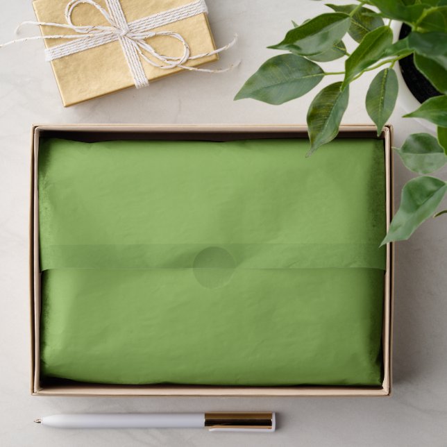 Grün Seidenpapier (Geschenk)