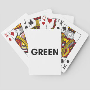 grün spielkarten