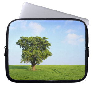 Grün, Stoff, Laptopschutzhülle