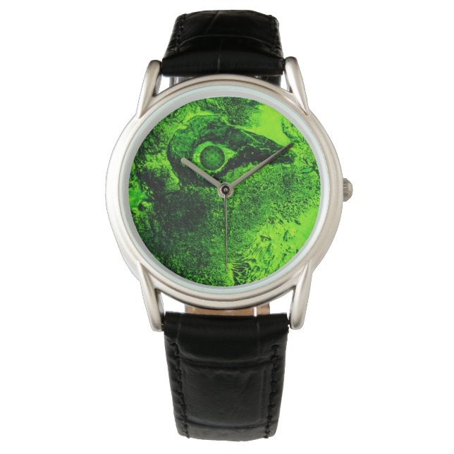 Grün suchen armbanduhr (Vorderseite)