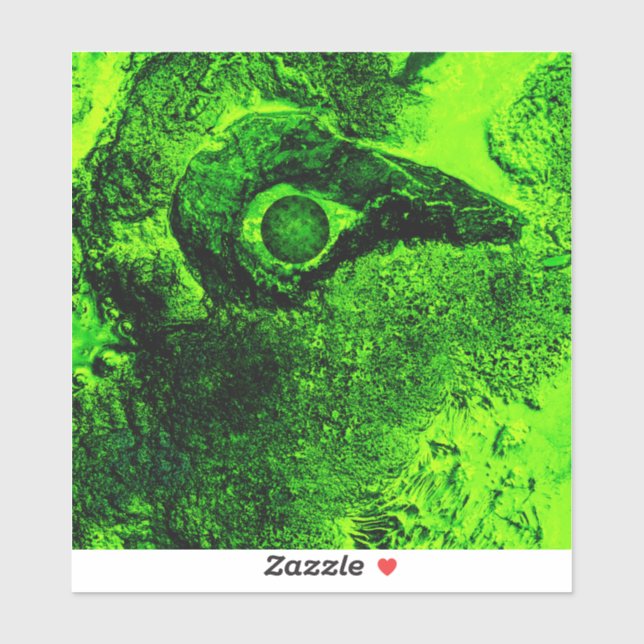 Grün suchen aufkleber (Blatt)