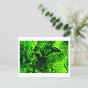Grün suchen feiertagspostkarte