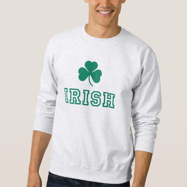Grün Sweatshirt (Vorderseite)