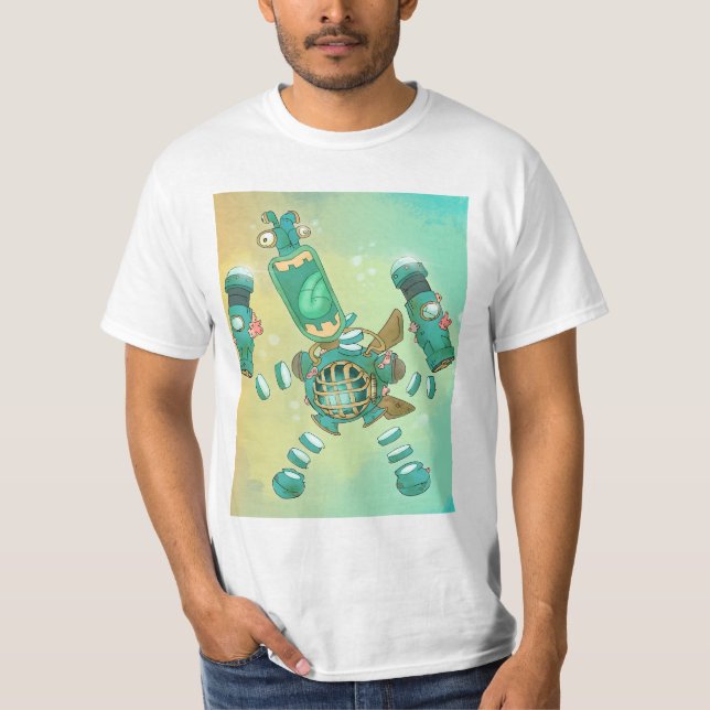 Grün T-Shirt (Vorderseite)