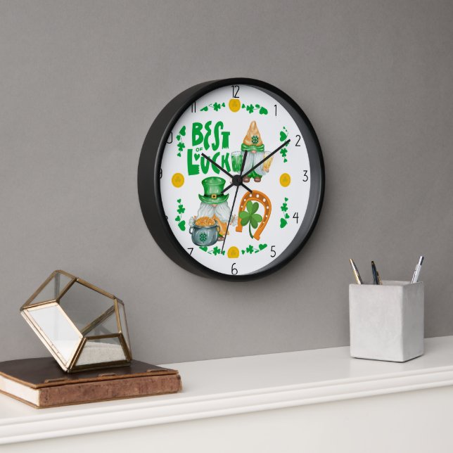 Grün Uhr (Büro)