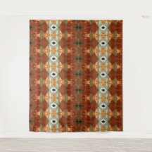 Grün und Bernstein Ikat 11