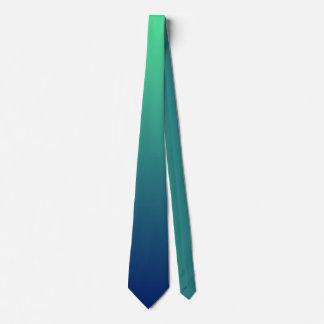 Grün und Blau Krawatte
