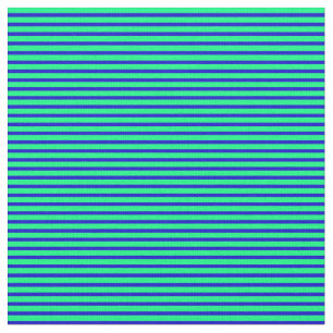 Grün und Blau Streifen/Linse Muster Stoff