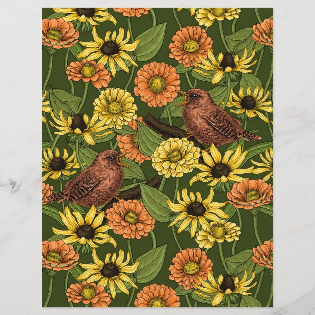 Grün und Blume (Vorderseite)