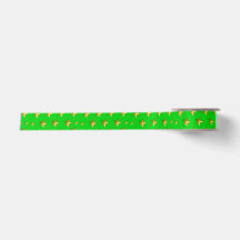 Grün und Goldsterne Satin-Band