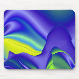 grün und lila abstrakt mousepad