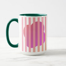 Grün und Rosa gestreifte einfache Geschenke - Zwei