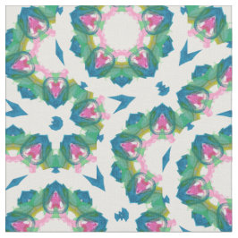 Grün und Rosa Stoff